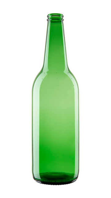 LONGNECK CC GREEN 660 ml